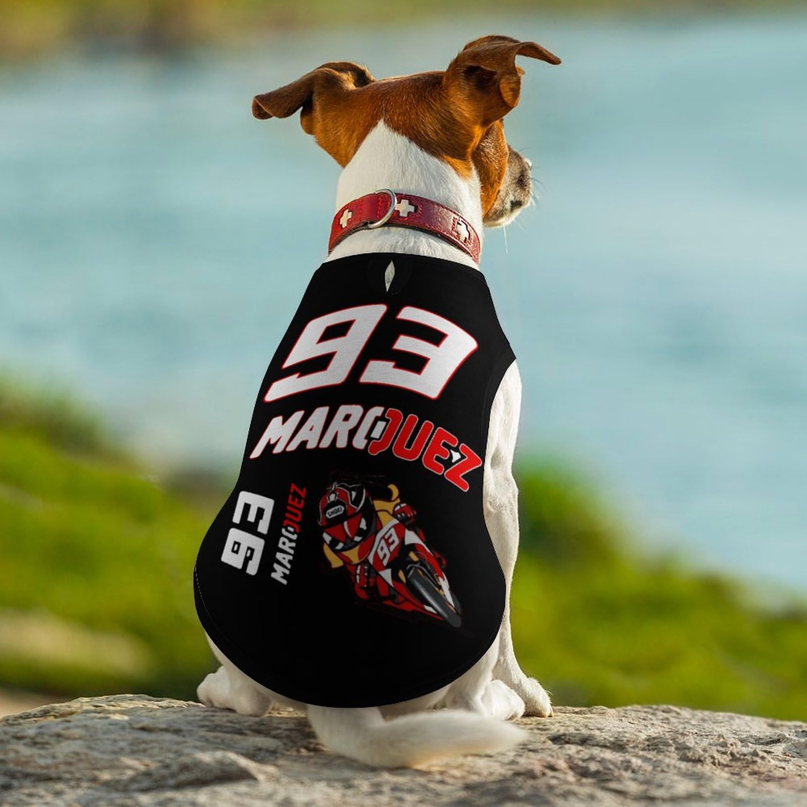 Amazon | 犬服 マルク・マルケス MotoGp モトGP 93 秋冬服 ペット服 XL